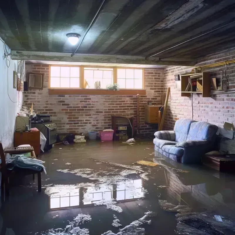 Flooded Basement Cleanup in West Coon Rapids, MN